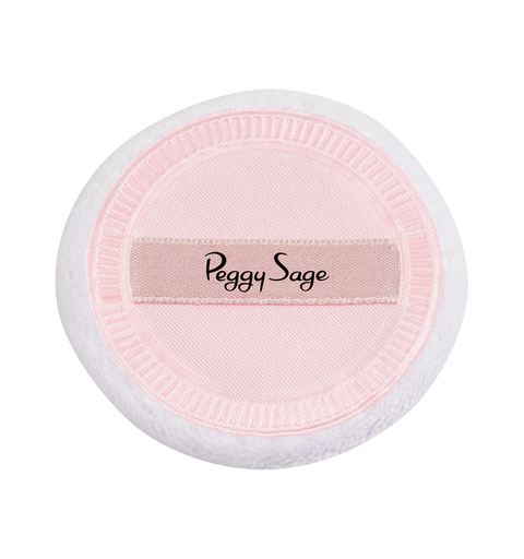 Peggy Sage piumino da trucco tondo, confezione da 2 pezzi Ø 6 cm, codice 120176