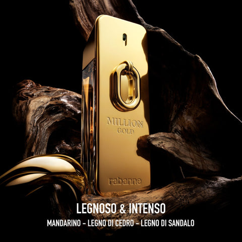 Paco Rabanne Million Gold Eau De Parfum Intense 100 Ml Uomo