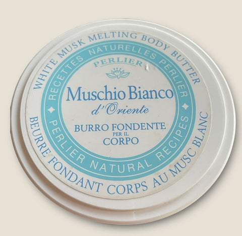 Perlier Burro Fondente Corpo Muschio Bianco D'Oriente 400 Ml