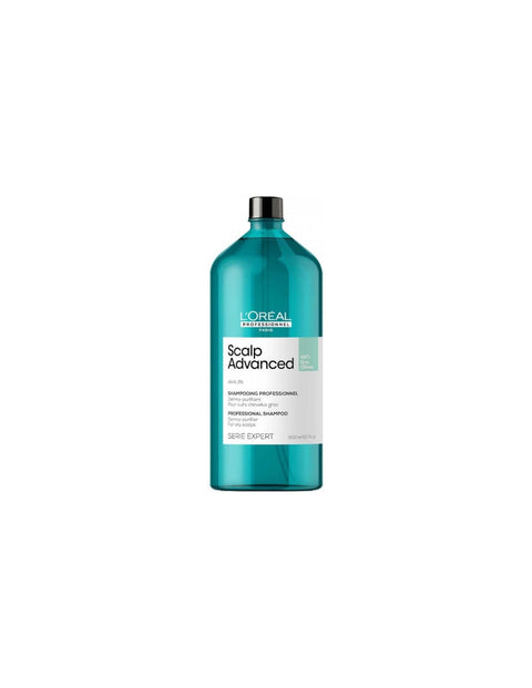 L'Oréal Professionnel Shampoo Serie Expert Scalp Advanced Anti-Oiliness Cute Grassa 1500 ml
