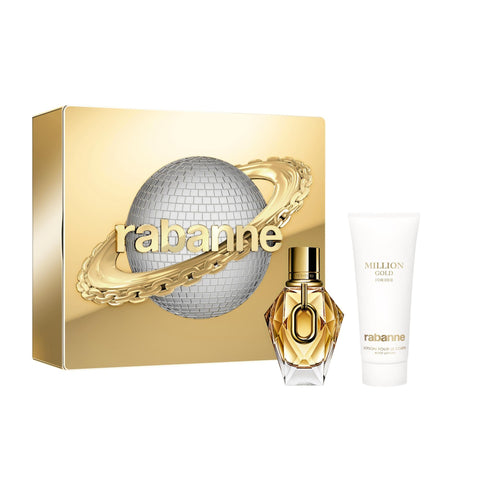 Rabanne Million Gold For Her cofanetto Eau de Parfum 50 ml e Body Lotion 100 ml