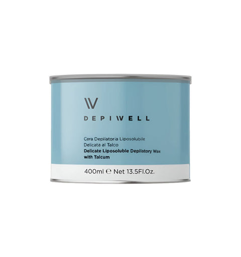 Depiwell Cera Depilatoria Bitalco 400 ml – Confezione 12 Pezzi – vaso singolo incluso nella confezione