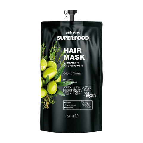 Cafè Mimi Super Food Hair Mask Olive & Thyme 100 Ml