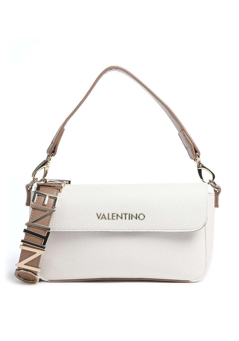 Valentino Bags borsa a tracolla Alexia bianca con patta VBS5A804