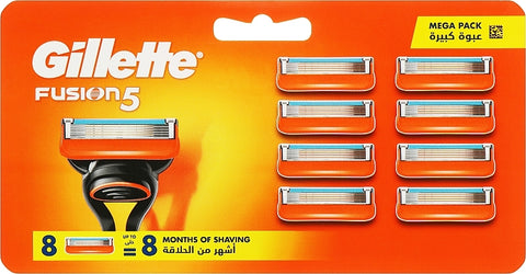 Gillette Fusion Lame Di Ricambio 8 Pz